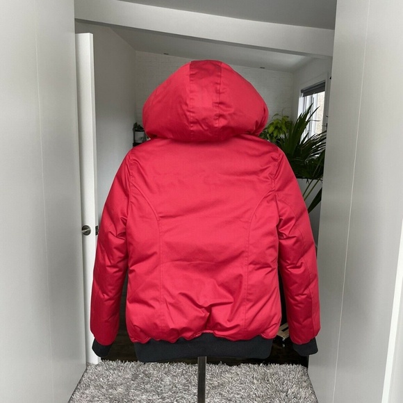 Soia & Kyo Maureen Jacket Parka Down Red NWT Sz Small❤️ - Picture 4 of 7